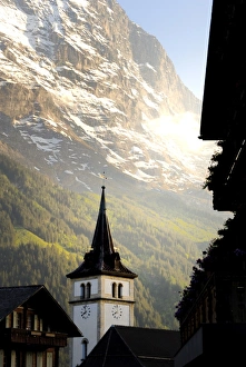 European Clock Tower Drucke: Church tower