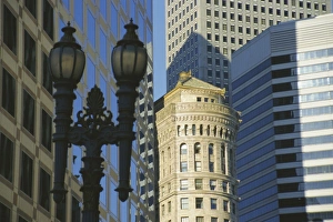 Contemporary Skyscrapers USA Drucke: City architecture