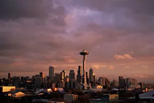 Stadtansicht von Seattle, Washington State in den Vereinigten Staaten von Amerika