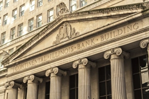 Financial District Buildings Drucke: Classical architecture in the financial district