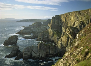 Contemporary Irish Landscapes Drucke: Cliffs at Mizen Head