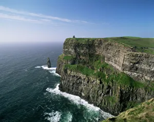 Drucke von Kliffe von Moher, Grafschaft Clare, Münsterland Irland (Republik Irlands), Europa Verwandte Bilder Drucke: Kliffen von Moher