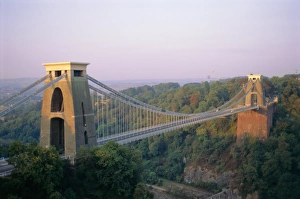 Kliffonsbrücke über den Sussex-Tunnel von Isambard Kingdon Brunel in Bristol im Fluss Avon in England im Vereinigten Königreich