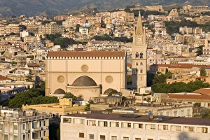 Drucke von Turmuhren und Dom zu Messina in Sizilien Italien Europa Messina Drucke: Klopferturm und Dom