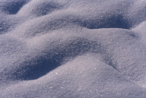 Switzerland Winter Landscape Drucke: Close up of snow