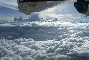 Contemporary Travel Photography Drucke: Clouds over Venezuela