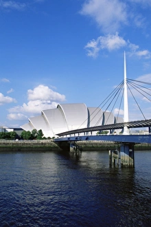 UK Tourist Attraction Drucke: The Clyde Auditorium
