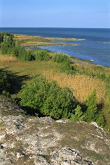 Drucke von Küste von Muhu, einer Insel westlich von Tallinn in Estland. Baltische Staaten Europäisch Estland Drucke: Küste von Muhu, eine Insel im Westen von Tallinn in Estland und den baltischen Staaten in Europa
