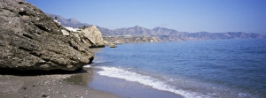 European Union Travel Spots Drucke: Coast, Nerja