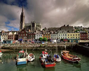 Republik Irland Drucke: Koebischer Hafen und Sankt Peter