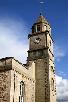 Kälteströmische Pfarrkirche Kälteströmsdorf Schottland Schottlands Grenzen Großbritannien Europa