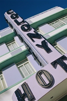 Miami Beach Hotels Drucke: Colony Hotel