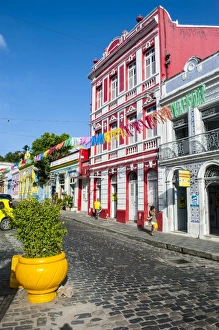 Traditional Brazilian Culture Drucke: Colourful colonial architecture