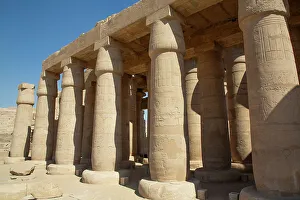 Ramesseum Temple Drucke: Columns, Hypostyle Hall, Ramesseum