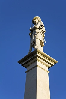 American Heritage Sites Drucke: Confederate Monument, State Capitol, Columbia, South Carolina, United States of America