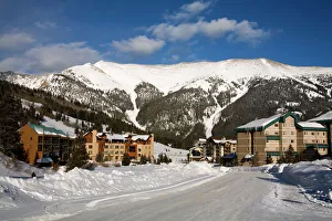 Rocky Mountains Photography Drucke: Copper Mountain Ski Resort