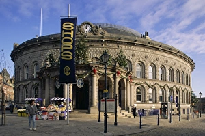 Yorkshire Architecture Drucke: The Corn Exchange, Leeds, Yorkshire, England, United Kingdom, Europe