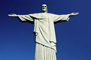 Drucke von Kreuzes Christi der Vergebung Statue, Rio de Janeiro Brasilien Südamerika Brasilien Drucke: Der Christus-Retriever-Statue in Rio de Janeiro Brasilien Südamerika