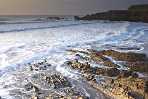 Drucke von Kroklet-Bucht,Bude,Kornwall,Cornwall im Vereinigten Königreich,Großbritannien,Europa Bude Drucke: Krokletts Strand in Buden im Kornwalles in Großbritannien im Vereinigten Königreich Europäisch