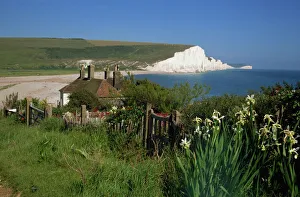 Kückmerenhaven und die Sieben Schwestern, Südostengland (East Sussex), Großbritannien (United Kingdom), Europa