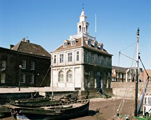 Norfolk Drucke: Geschäftsloge, King's Lynn, Norfolkeingdom Großbritannien Europa
