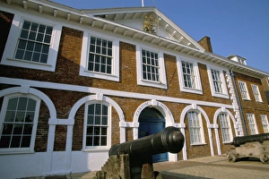 Devon England Landmarks Drucke: Custom House, Quayside, Exeter, Devon, England, United Kingdom, Europe
