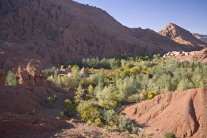 Atlas Mountains Africa Drucke: Dades Valley and the Gorges