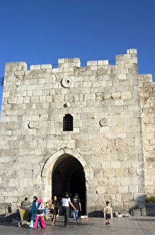 Damascus Gate Jerusalem Drucke: Damascus Gate