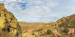 Klosterkomplex David Gareja in der Gemeinde Sagarejo im Bezirk Kakheti in Georgien und Zentralasien