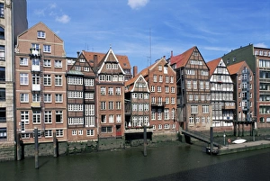 Gerahmter Druck : Deichstrasse Gerahmter Druck : Deichstrasse