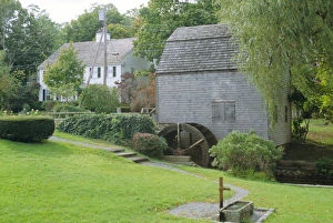 Massachusetts Travel Destinations Drucke: Dexters Grist Mill