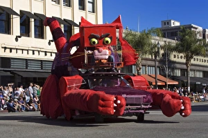 Bilder Datiert 19. Januar 2009: Parade-Duo-Float in Pasadena bei den Doo-Dah-Festivals in Los Angeles Kalifornien USA
