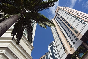 Kuala Lumpur Urban Landscape Drucke: Downtown skyscrapers