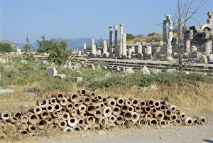 Anatolia Travel Destination Drucke: Drainpipes