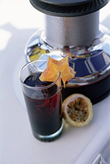 Seychelles Travel Photography Drucke: Drink in a glass