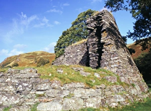 Scottish Highlands Travel Destination Drucke: Dun Troddan Broch