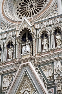 Florence Duomo Drucke: Detail of the Duomo