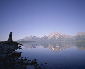 Tranquil Morning Scenes Drucke: Earling morning reflections