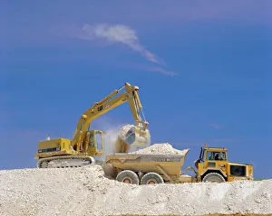 Construction Industry Photos Drucke: Earth removal