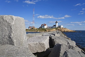 New England Lighthouses Drucke: Eastern Point Lighthouse, Gloucester, Cape Ann, Greater Boston Area, Massachusetts