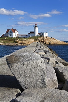 Drucke von Ostlicher Leuchtturm Lichtung Glücksburg Kapenn Halbinsel Großboston Gebiet Massachusetts Nordost USA Nordamerika Bilder Datiert 2007 Oktober: Ostlicher Leuchtturm von Gloucester auf Kap Ann in der Großboston-Area im Bundesstaat Massachusetts