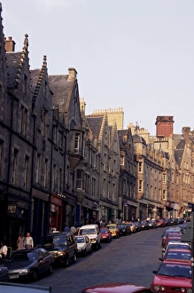 Edinburgh Street Scene Drucke: Edinburgh, Lothian
