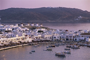 Greek Cityscape Photography Drucke: Elevated city view