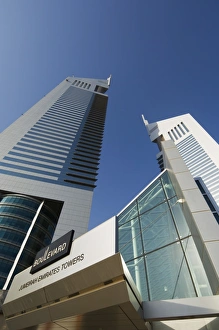 Dubai Skyline Architecture Drucke: Emirates Towers