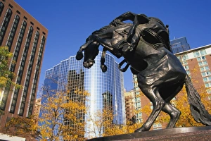 Equestrian Sculpture Art Drucke: Equestrian statue