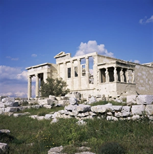 Acropolis UNESCO Site Drucke: The Erechtheion
