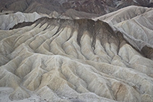 Death Valley National Park Scenery Drucke: Erosion patterns at Zabriskie Point, Death Valley National Park, California