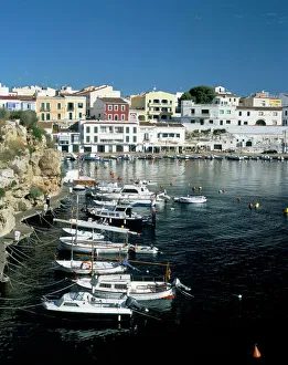 Balearic Islands Europe Drucke: Es Castell