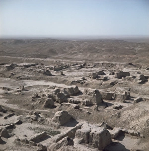 Middle East Ancient Ruins Drucke: Excavations