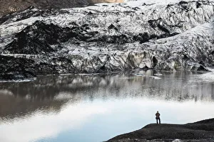 Drucke von Entdeckung des Solheima-Jökulls-Eisbergs, Süd-Iceland (Sudurland), Island, Polare Regionen Island Drucke: Entdeckung des Solheima-Jökulls-Gletschers in Süd-Iceland (Südländen)
